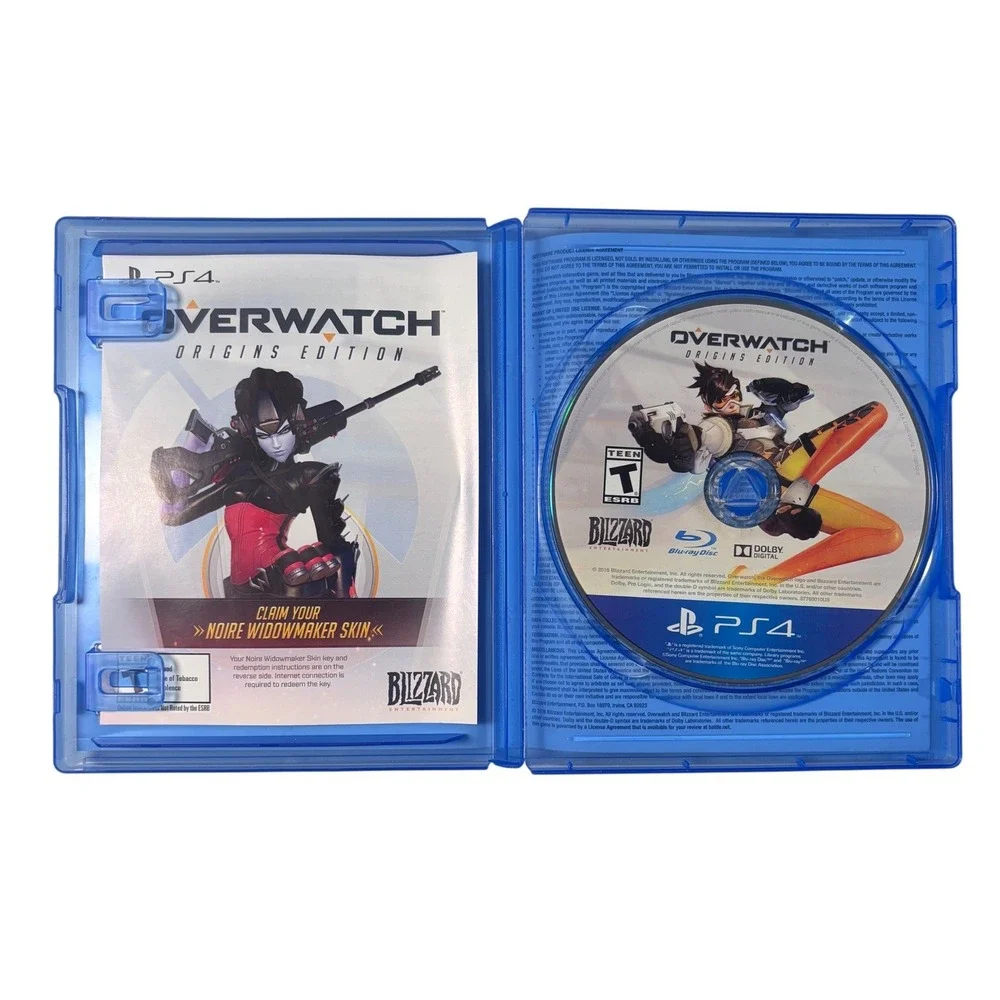 Overwatch Origins Edition Sony PlayStation 4 PS4 Blizzard Entertainment 2016